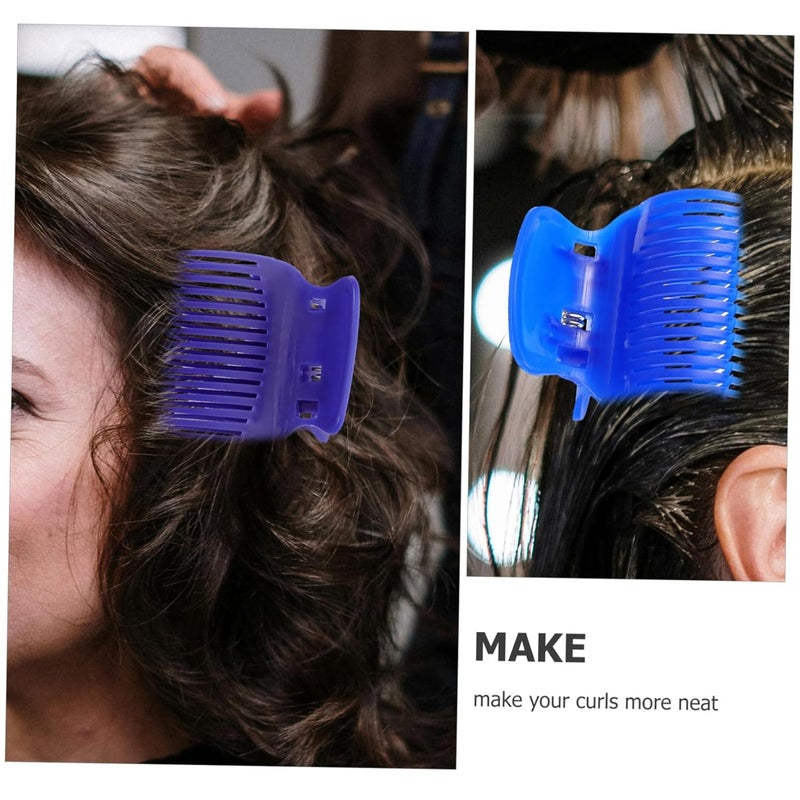 8Pcs Heated Hair Rollers For Long Hair Hot Roller Clips DIY Curls Waves Styling Replacement - Image 4